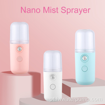 Mini pulverizador de água Nano facial portátil SPA